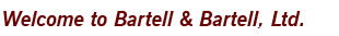 Welcome to Bartell & Bartell, Ltd.
